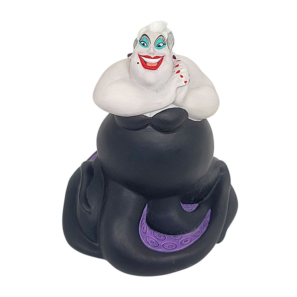 Vintage Disney The Little Mermaid URSULA Sea Witch Ceramic Figurine 5.5" B1